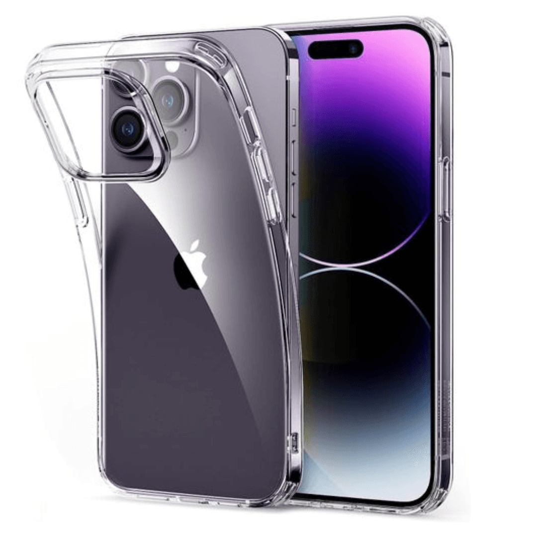 Silicone Case Transparant  Iphone 14 Pro Max