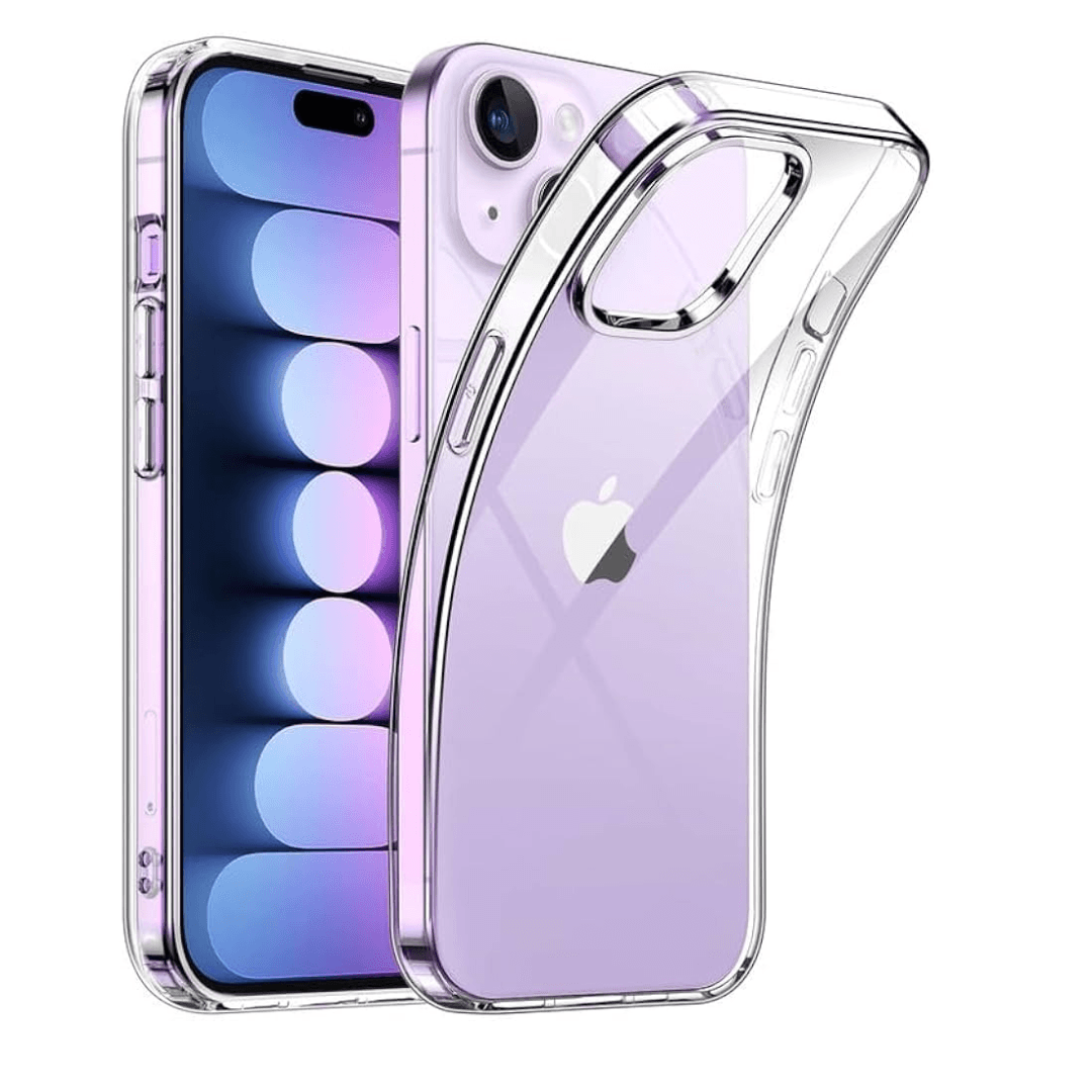 Silicone Case Transparant  Iphone 15