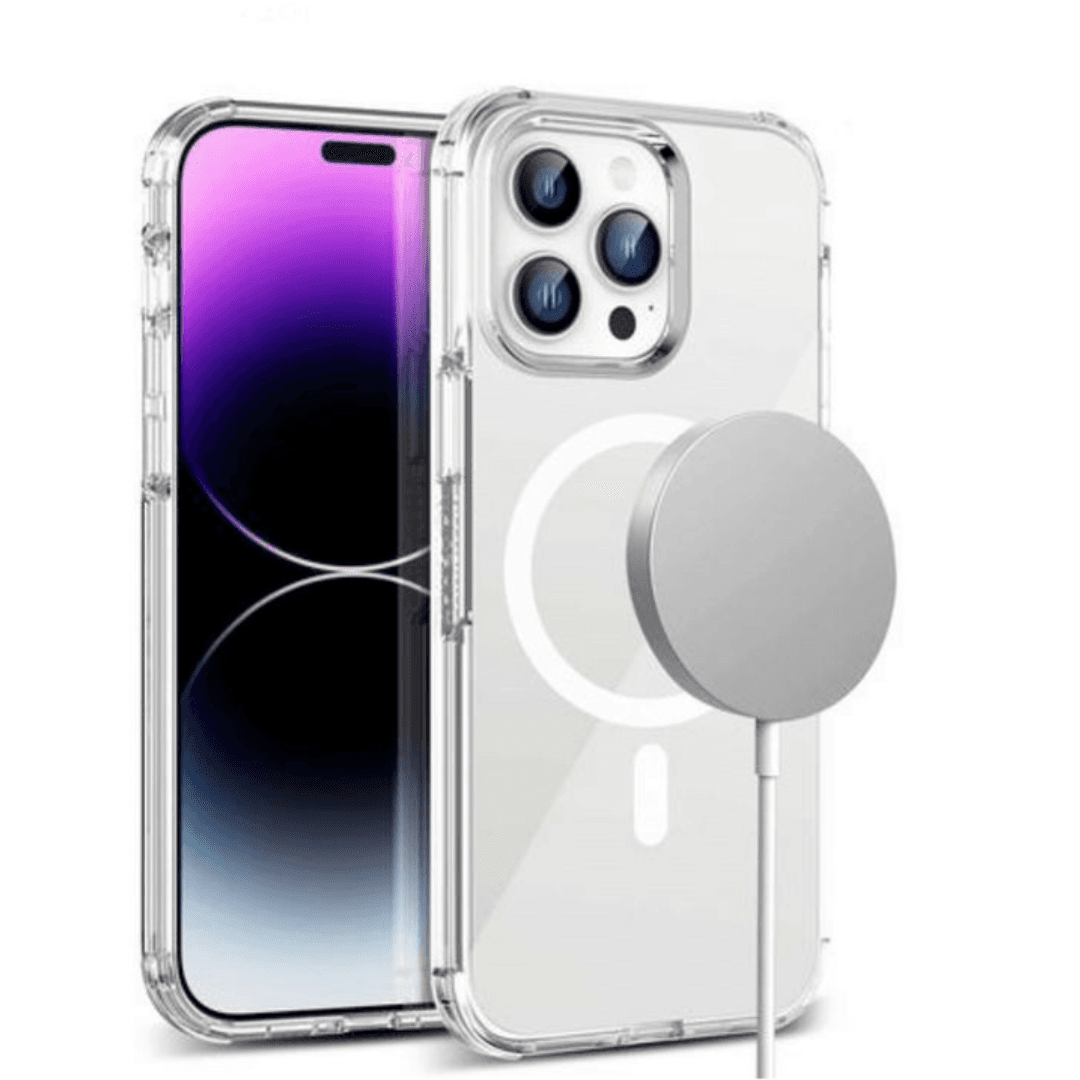 Coque iphone 14 Pro Max  clear case magsafe Original