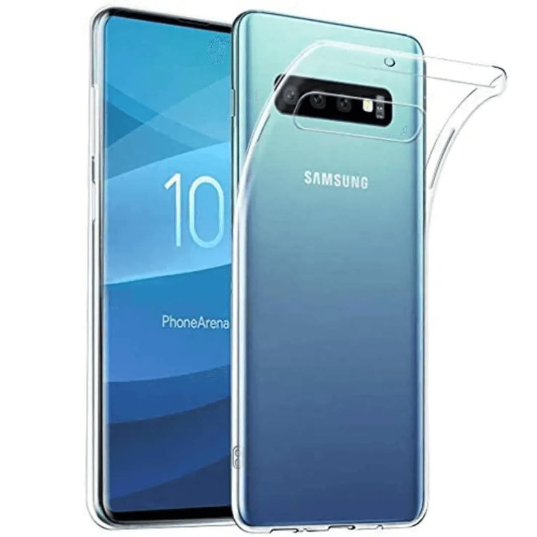 Silicone Case Transparant  S10 Plus