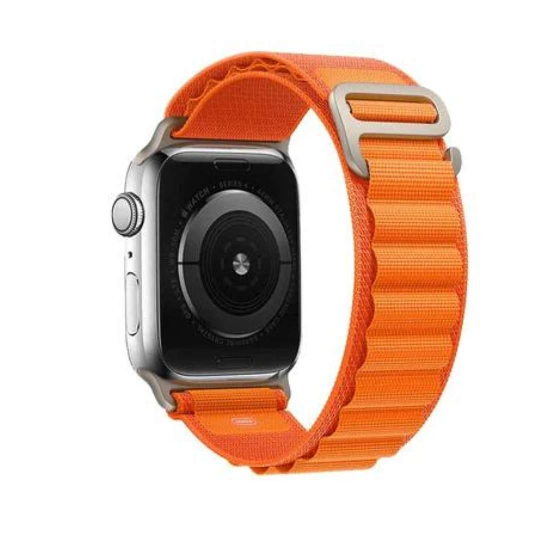 Bracelet Apple Watch Boucle Alpine 42/44/45/49mm (Orange)