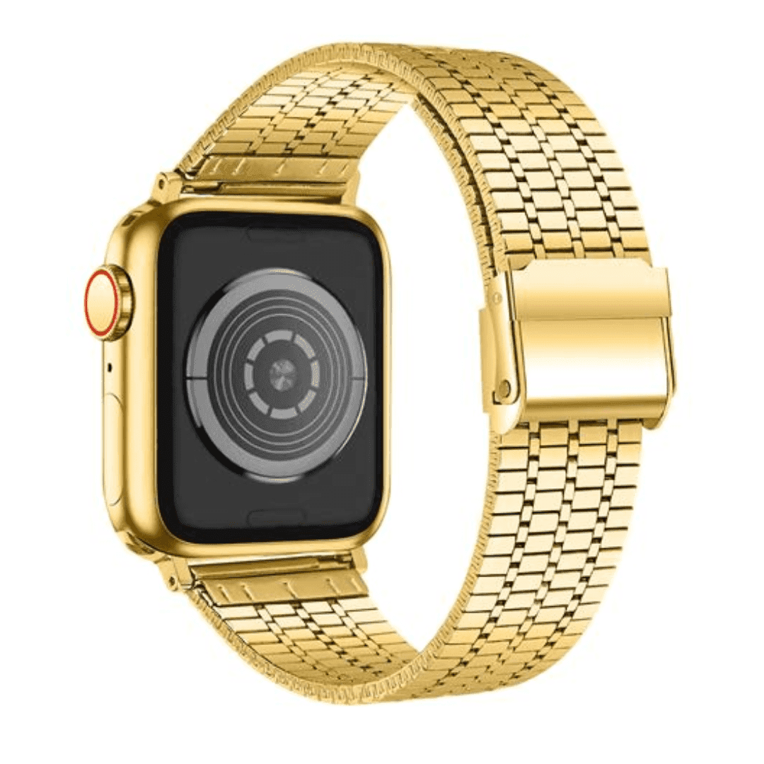 Bracelet - compatible pour Apple Watch acier inoxydable 42-44-45-49mm