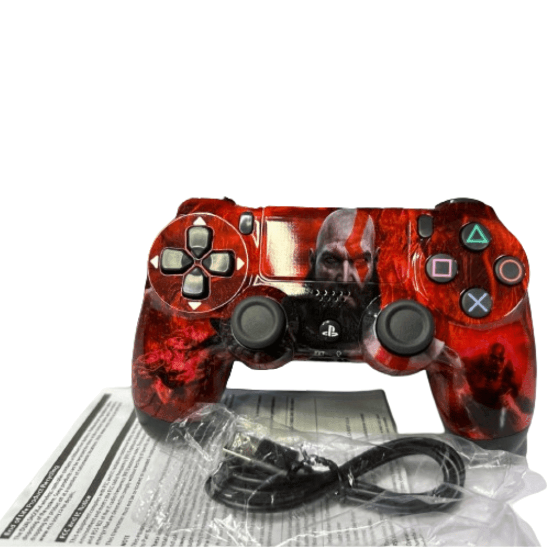 MANETTE PLAYSTATION 4 - GOOD OF WAR RED