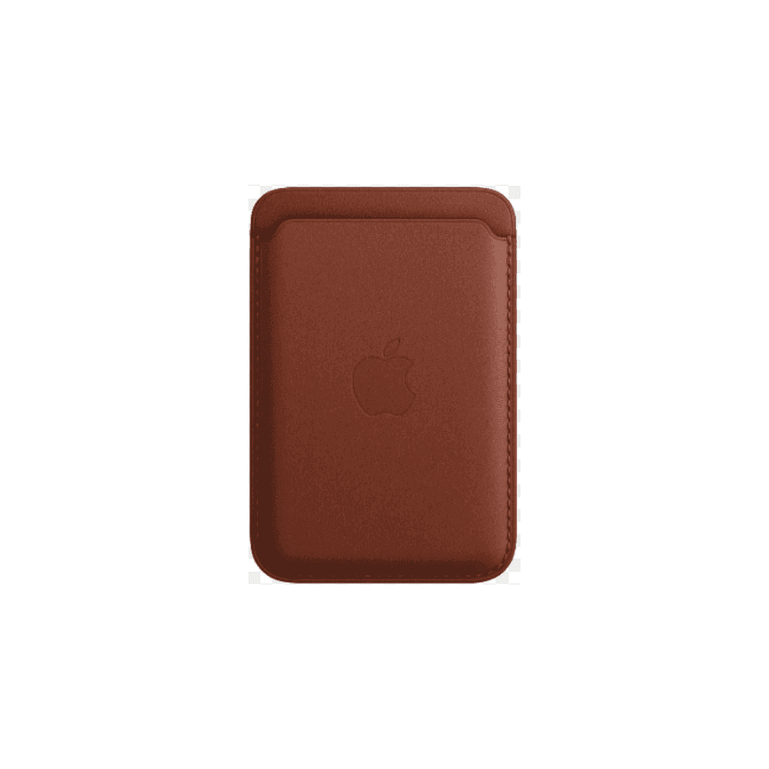 Leather wallet (BROWN) mag safe