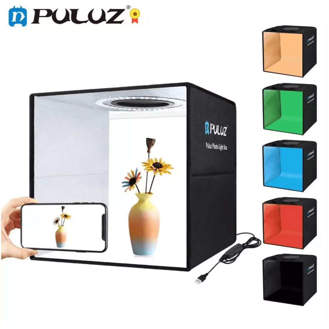 LED Foldable Ring Light Studio Box