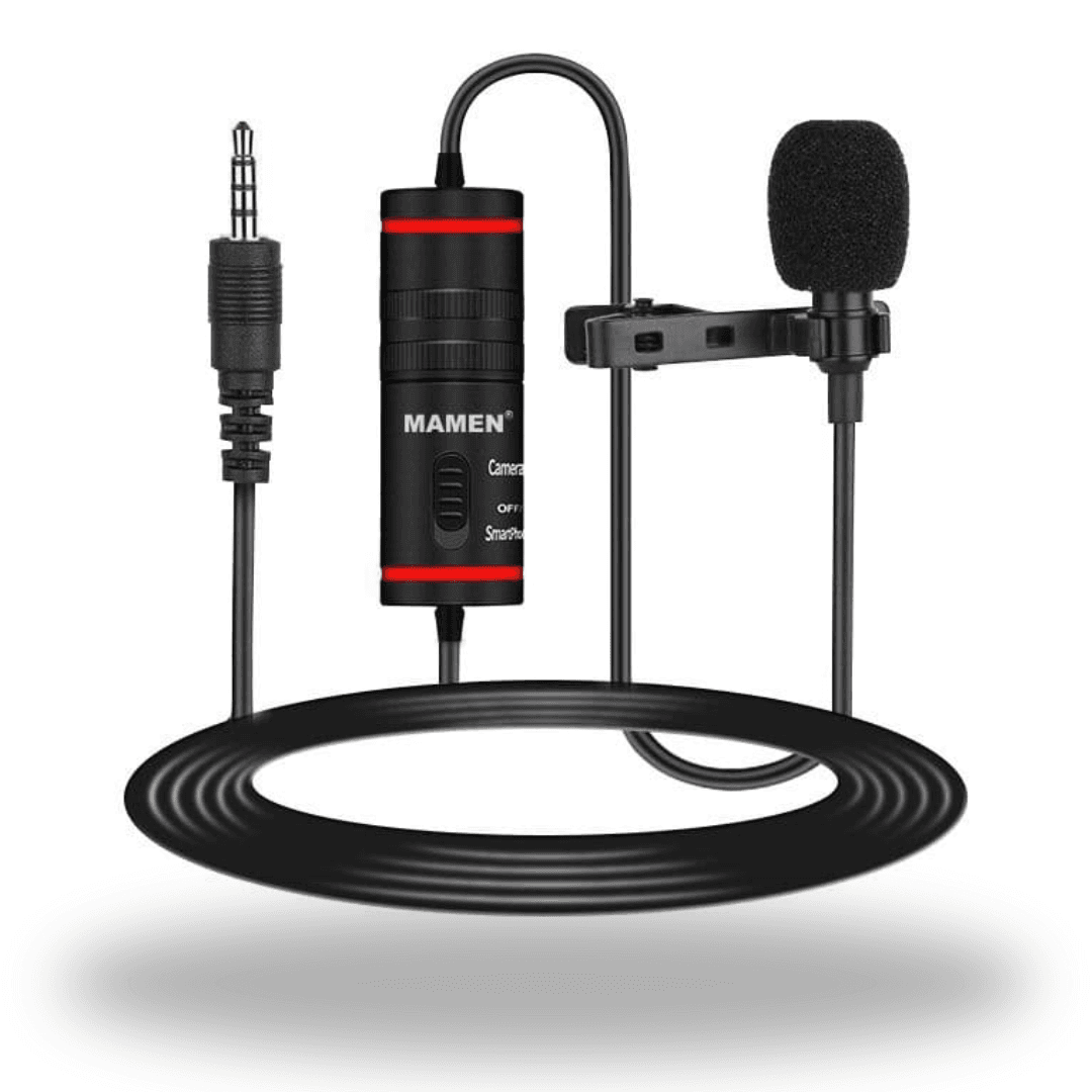 Lavalier microphone Lightning adaptor