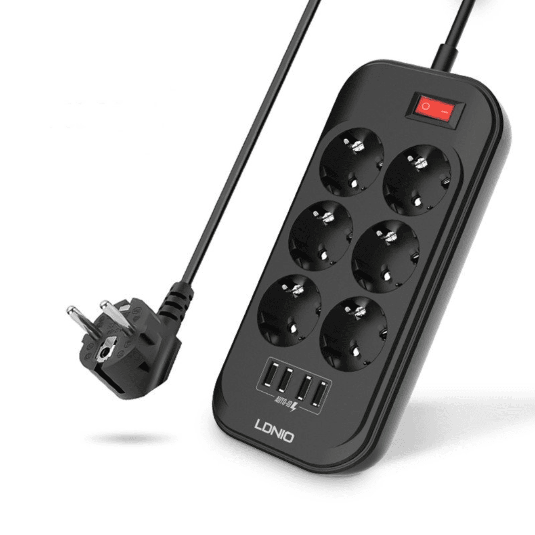 Power strip Ldnio SE6403 6 POWER SOCKETS + 4 USB ports