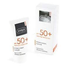 ZIAJA MED CREME SOLAIRE TEINTE NATURELLE SPF50+ 50ML REFERENCE 15160