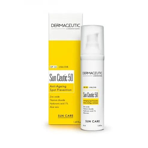 DERMACEUTIC SUN CEUTIC 50 PROTECTION SOLAIRE ANTI-AGE SPF50 50ML