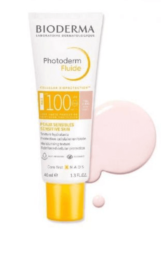 BIODERMA PHOTODERM MAX SPF50+ AQUAFLUIDE TEINTE CLAIRE 40ML