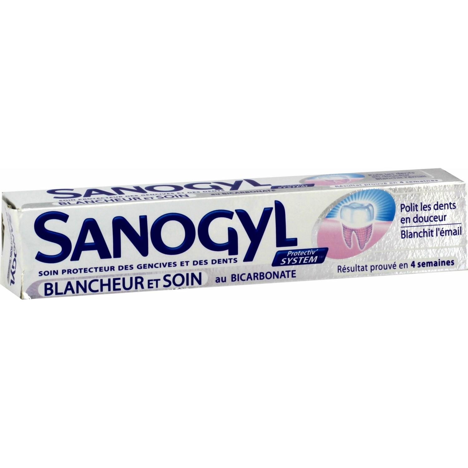 SANOGYL DENTIFRICE BLANCHEUR 75ML