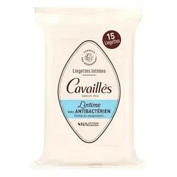 ROGE CAVAILLES INTIME LINGETTES AVEC ANTI-BACTERIEN BOITE DE 15