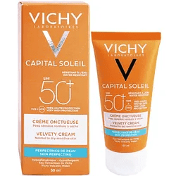 VICHY CAPITAL SOLEIL CREME ONCTUEUSE PERFECTRICE DE PEAU SPF50+ 50ML