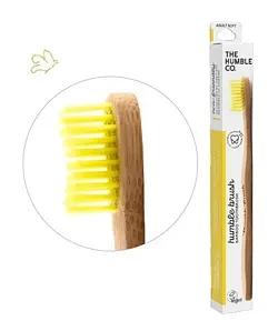 DENTI SMILE BROSSE A DENTS BAMBOU SOUPLE JAUNE