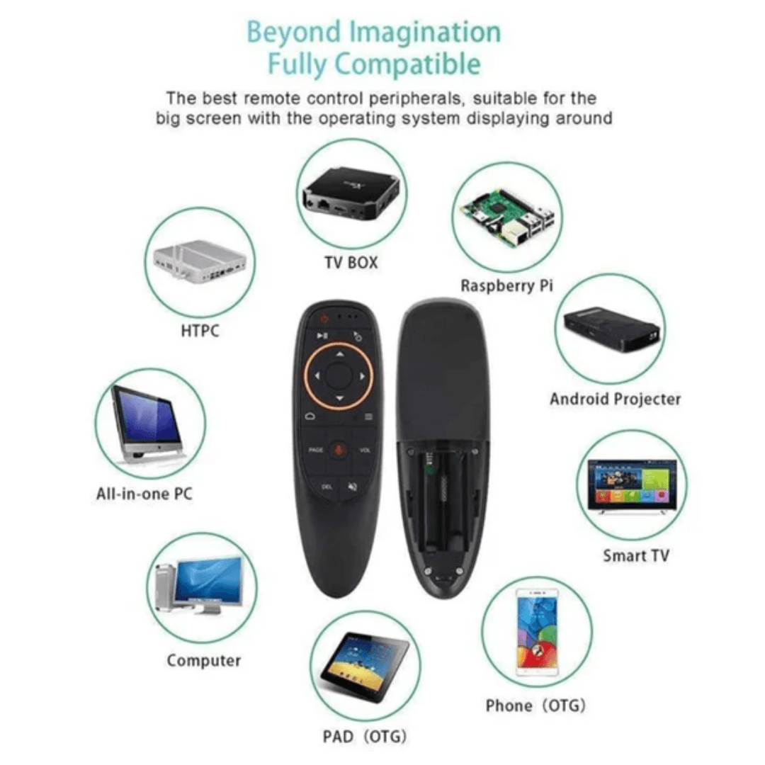 Voice Remote Air Mouse, télécommande infrarouge sans fil 2,4 G