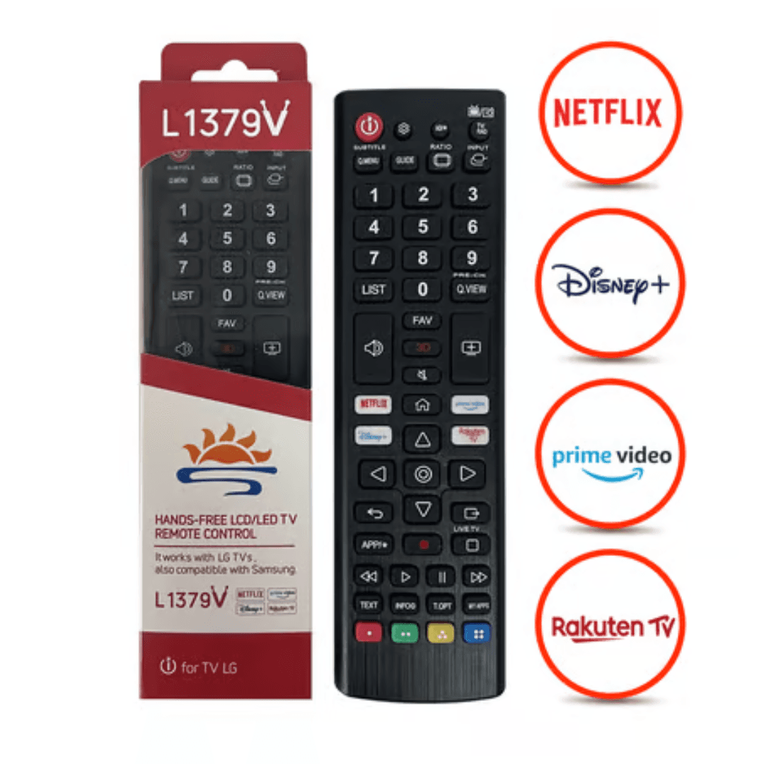 Remote Control for LG Tv, L1379V