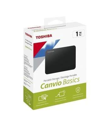 Disque dur externe Toshiba Canvio Basics 1 To USB 3.2Noir
