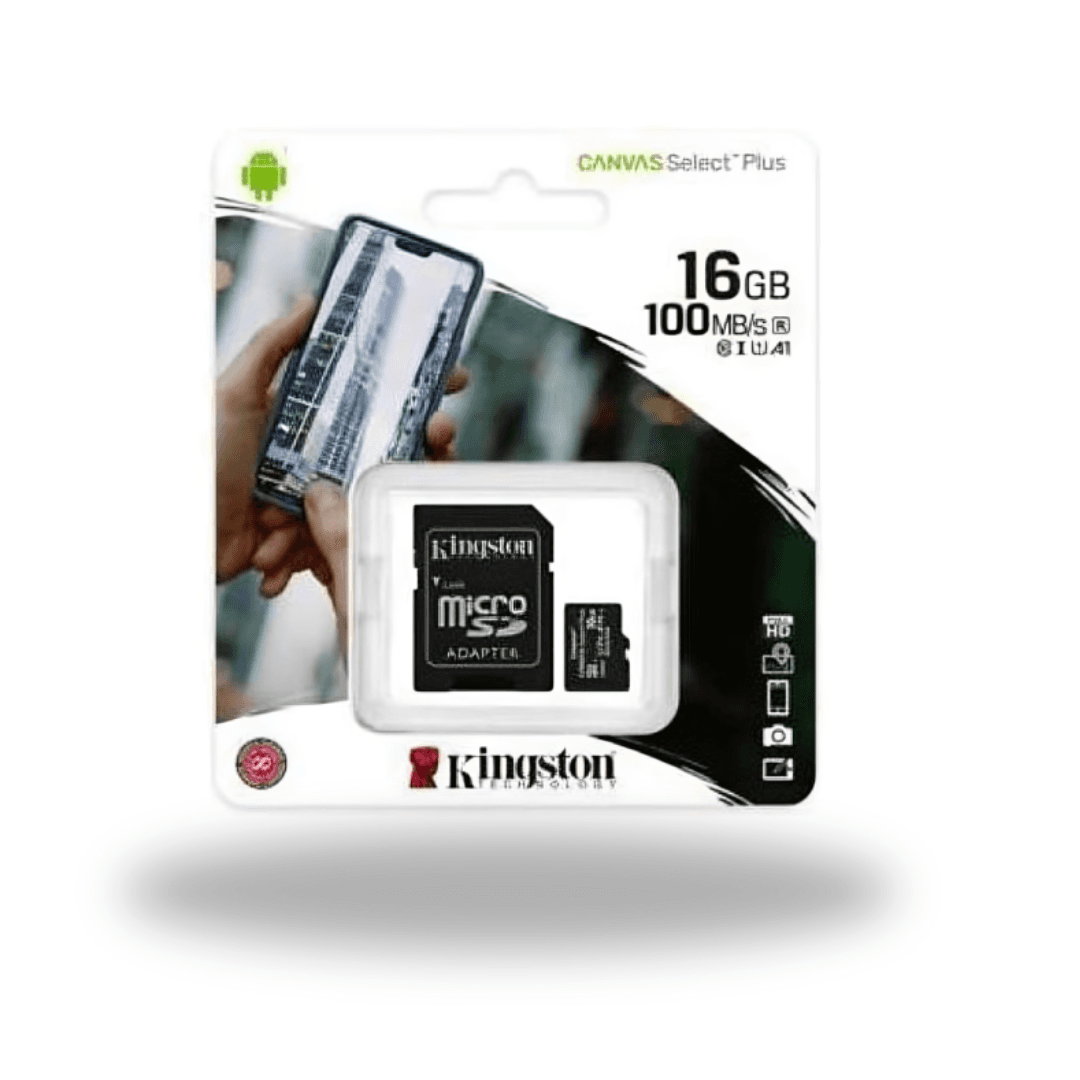 CARTE MÉMOIRE 16GB KINGSTON