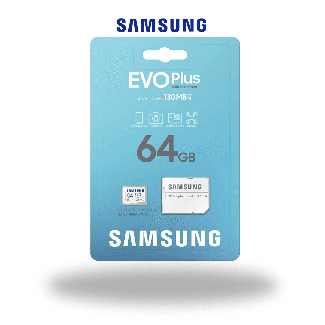 CARTE MÉMOIRE 64GB EVO PLUS SAMSUNG
