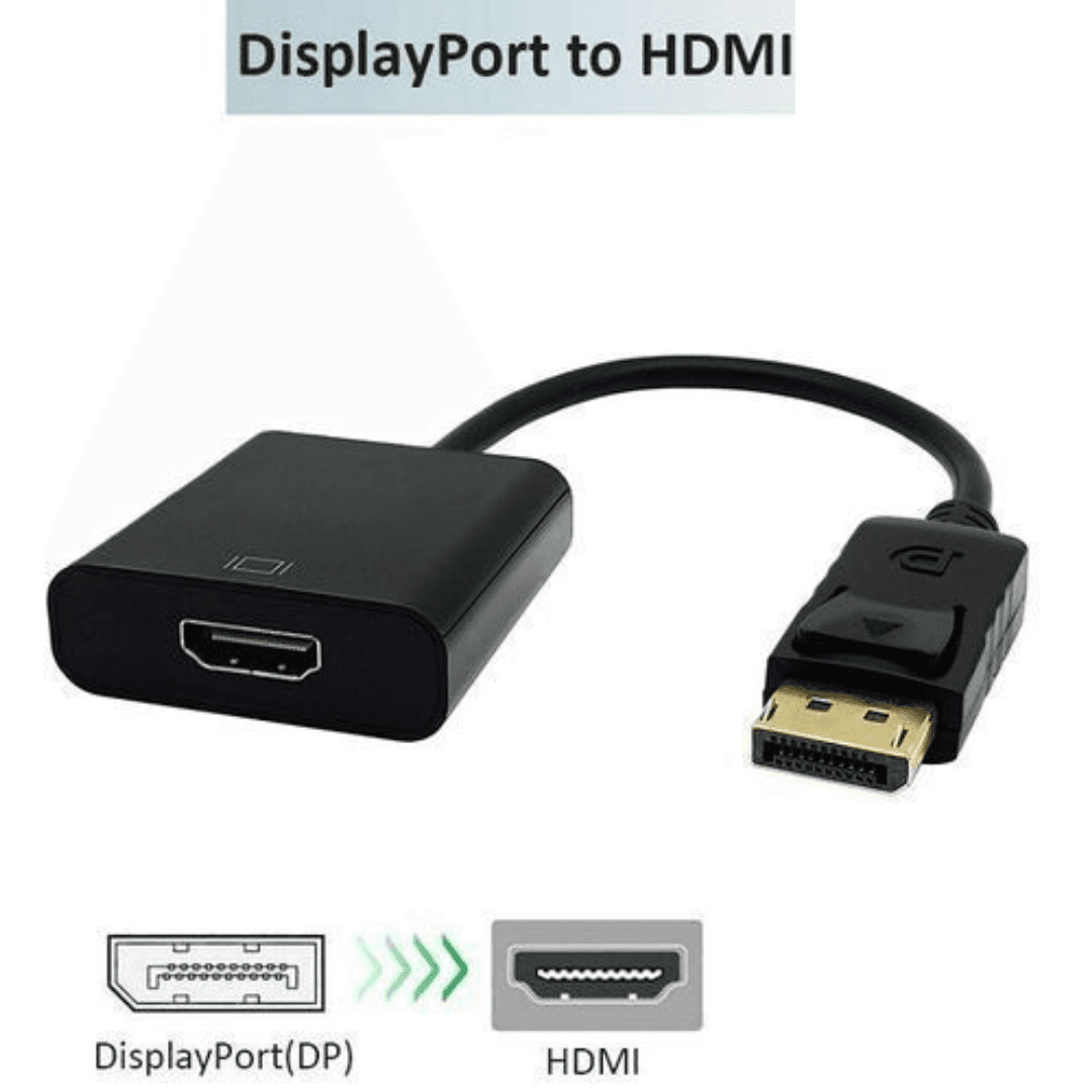 Cable DP To HDMI Adapter Bonne Qualité