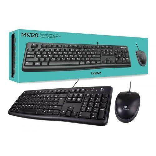 Logitech MK120 Ensemble clavier et souris USB filaire