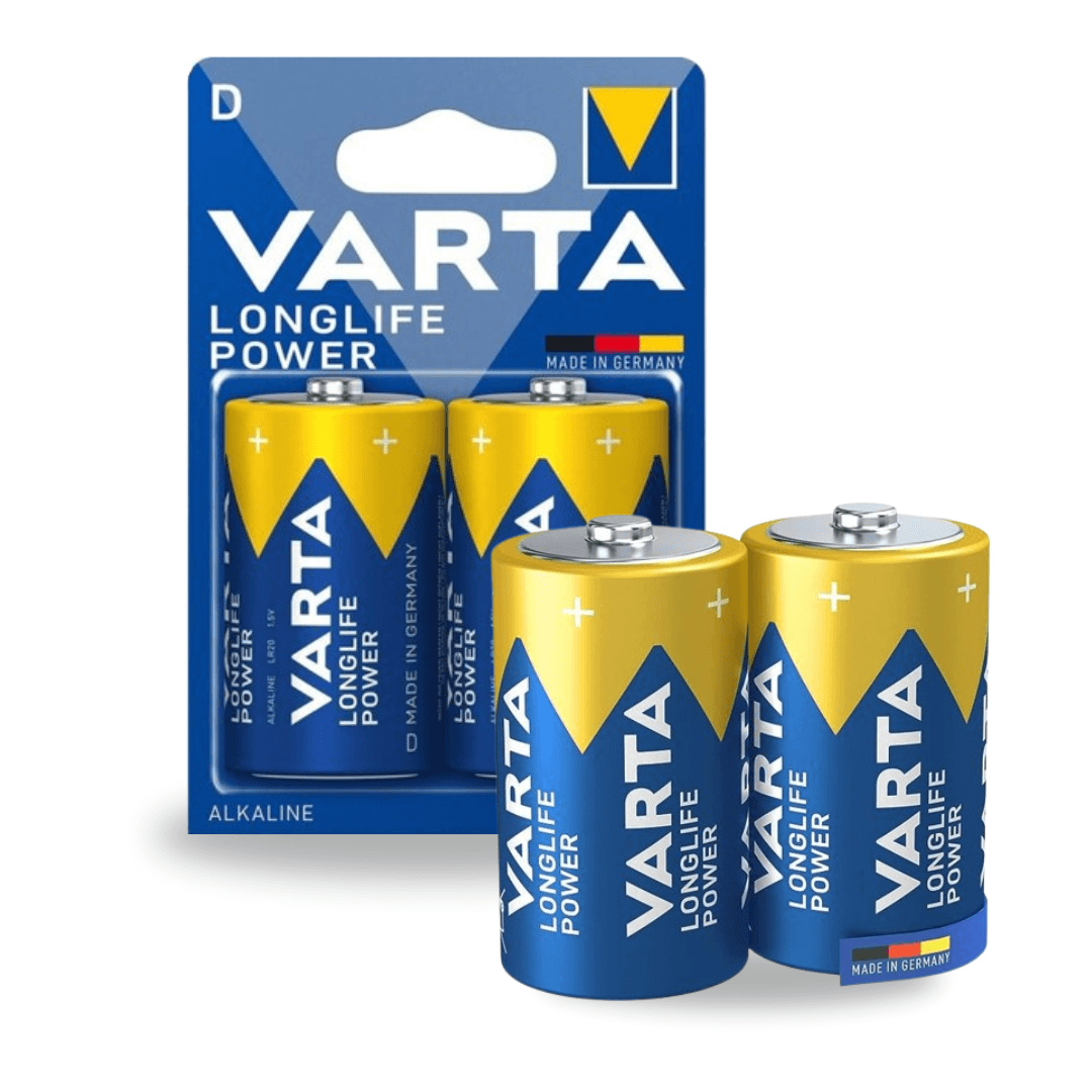 VARTA 2 Piles Alcalines Haute Qualité