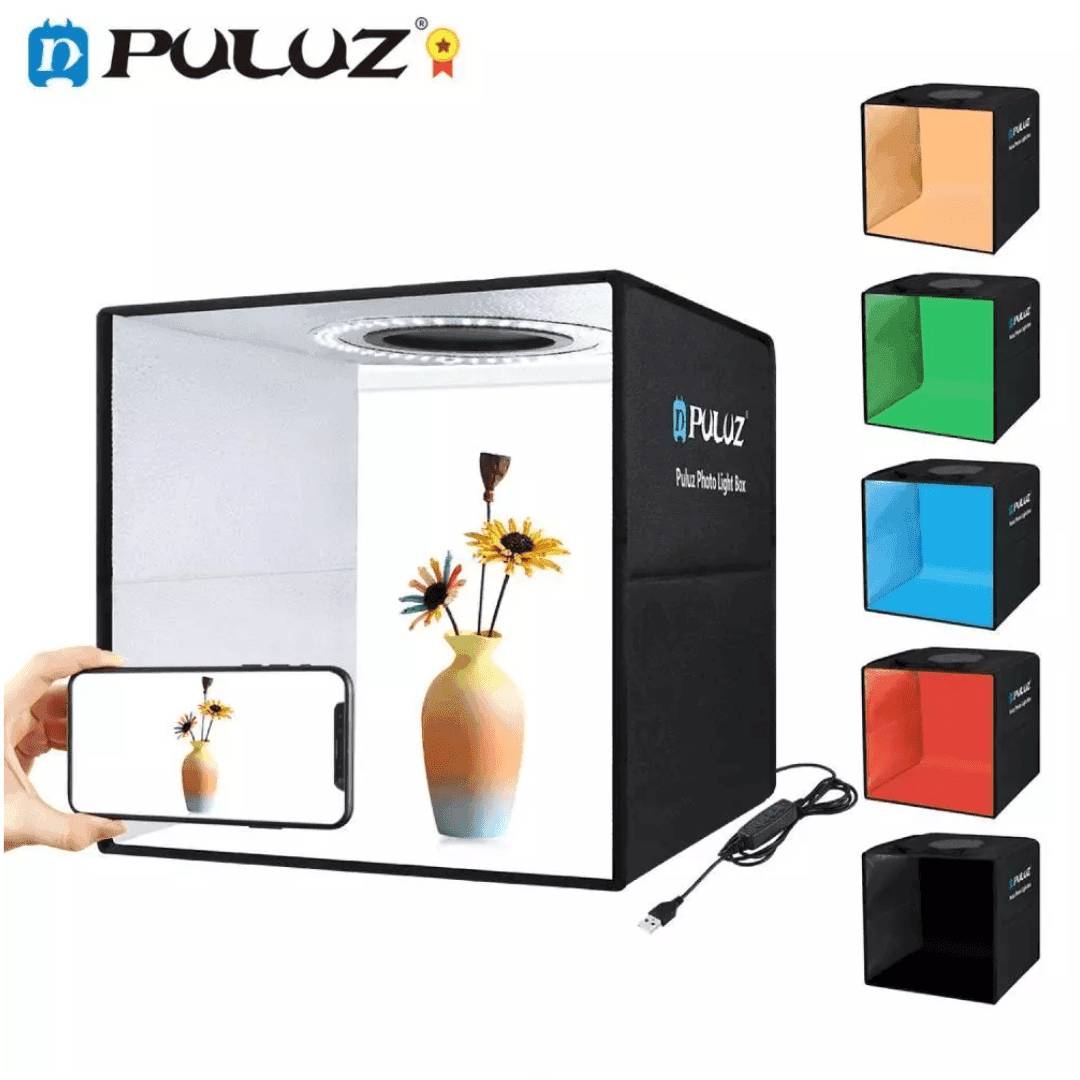 LED Foldable Ring Light Studio Box