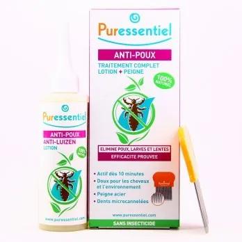 Puressentiel Anti-poux Lotion 100ml Avec Peigne
