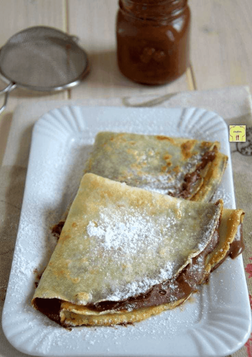 Crêpe minute au chocolat maison