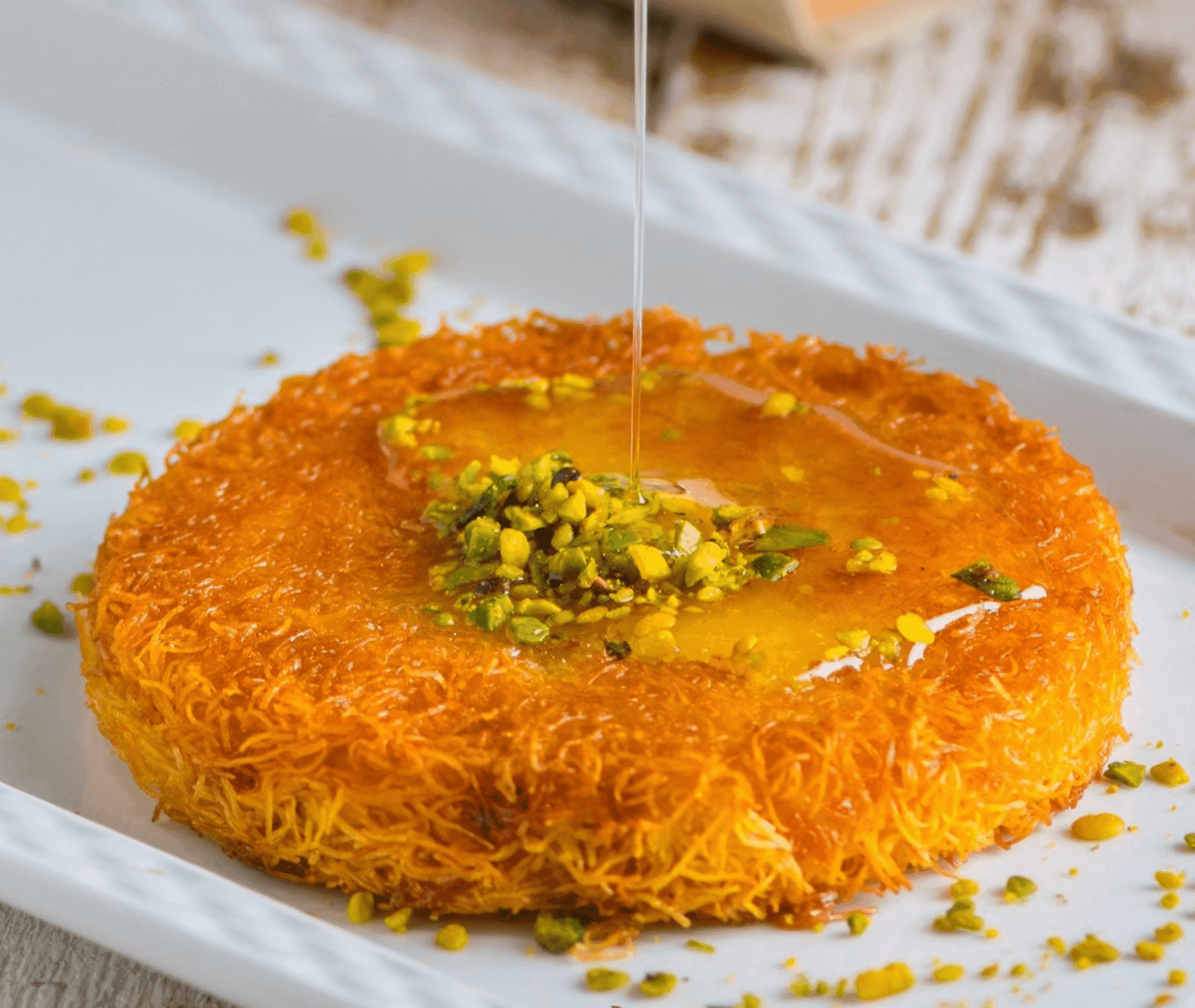 كنافة خشنة بالجبنة