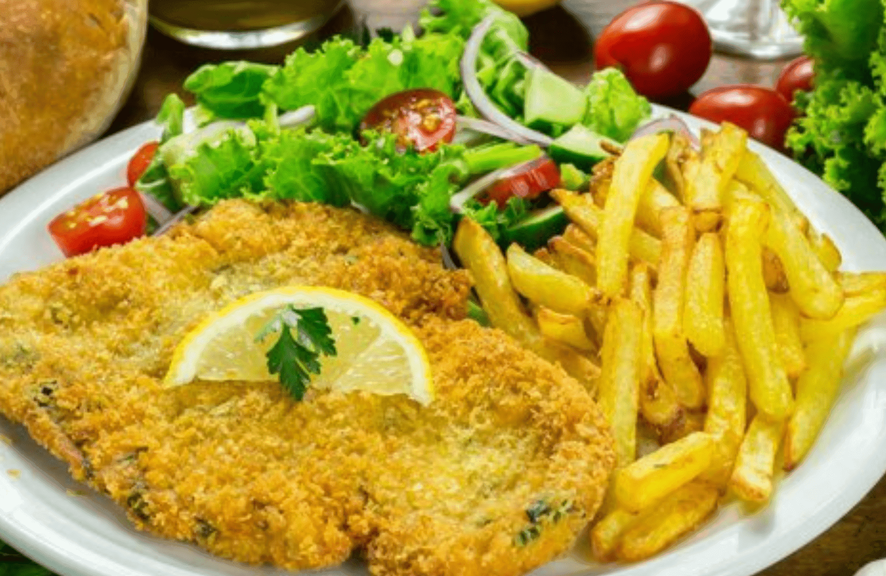 Plat Escalope Panée
