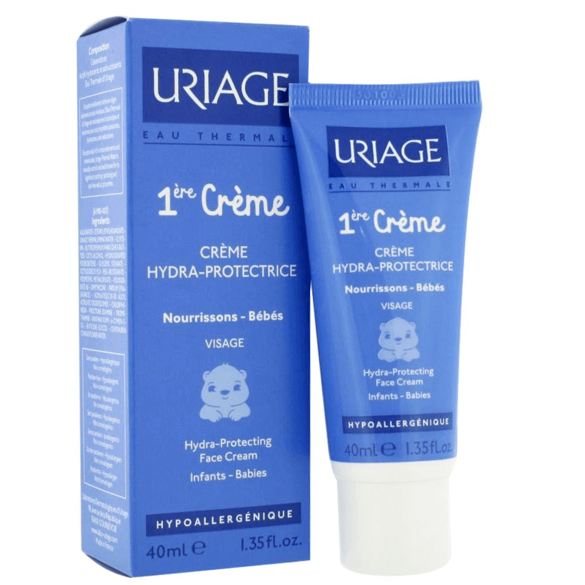 URIAGE BEBE 1ERE CREME HYDRA-PROTECTRICE VISAGE BEBE 40ML