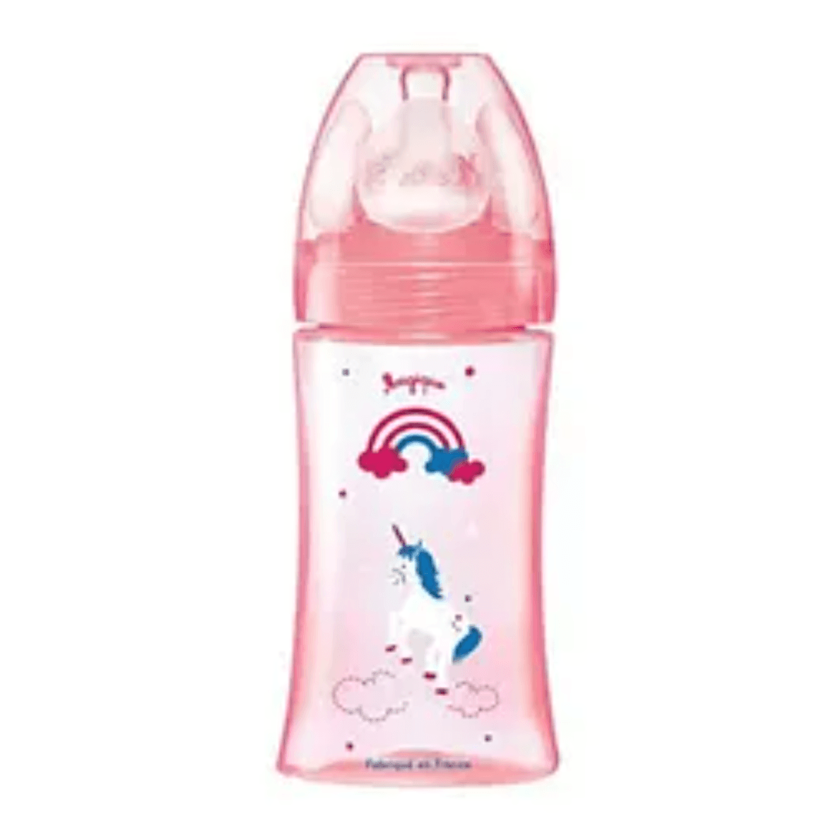 DODIE BIBERON INITIATION+ ROSE LICORNE 270ML