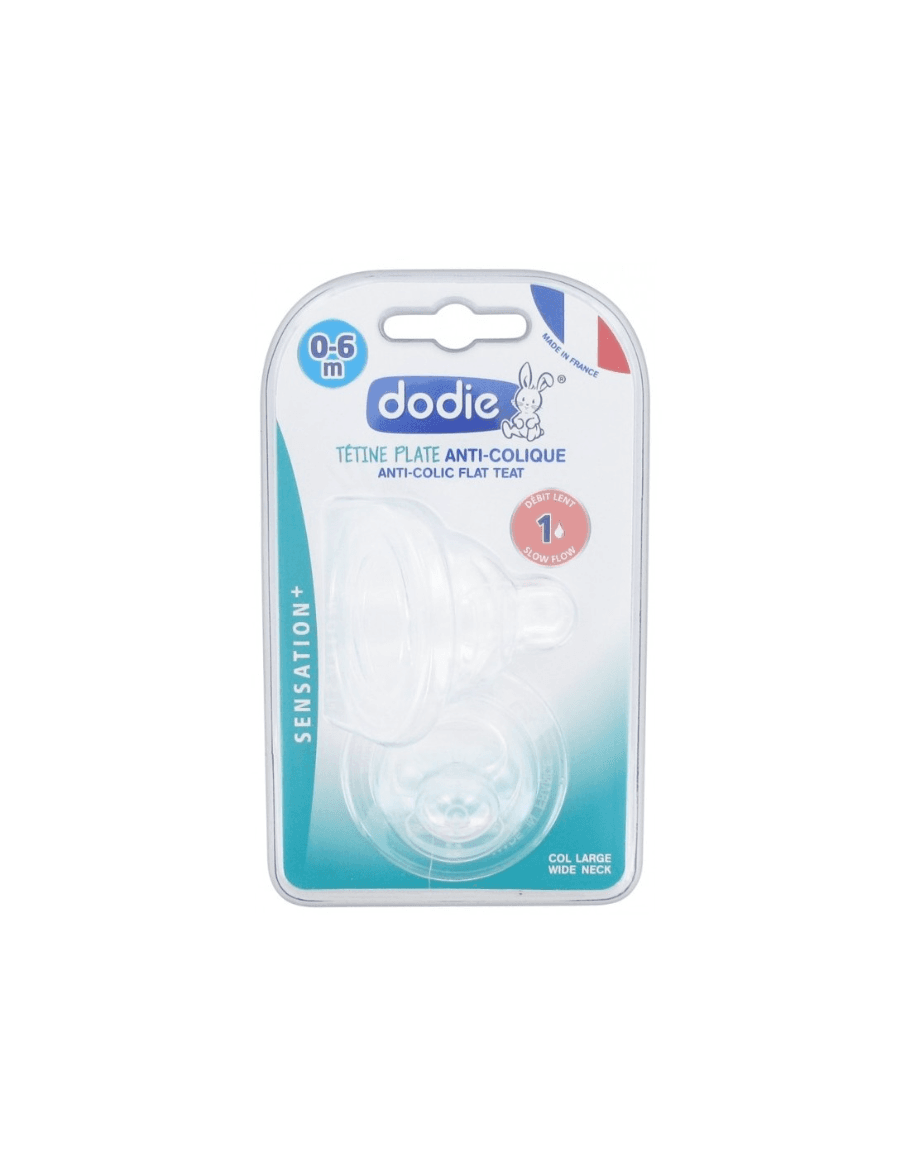 DODIE TETINE PLATE SENSATION+ D1 BOITE DE 2
