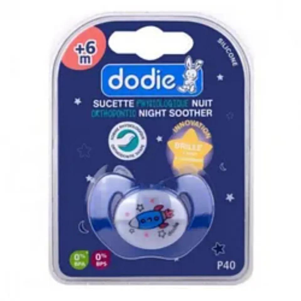 DODIE SUCETTE PHYSIOLOGIQUE NUIT ETOILES FUSEE JE REVE DE PAPA JE REVE DE MAMAN +6MOIS REFERENCE NP40