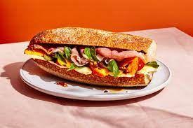 Steak, Mushroom & Onion Sandwich