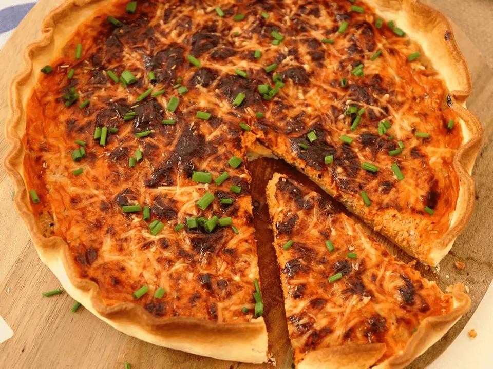 tarte sauce tomate + fromage