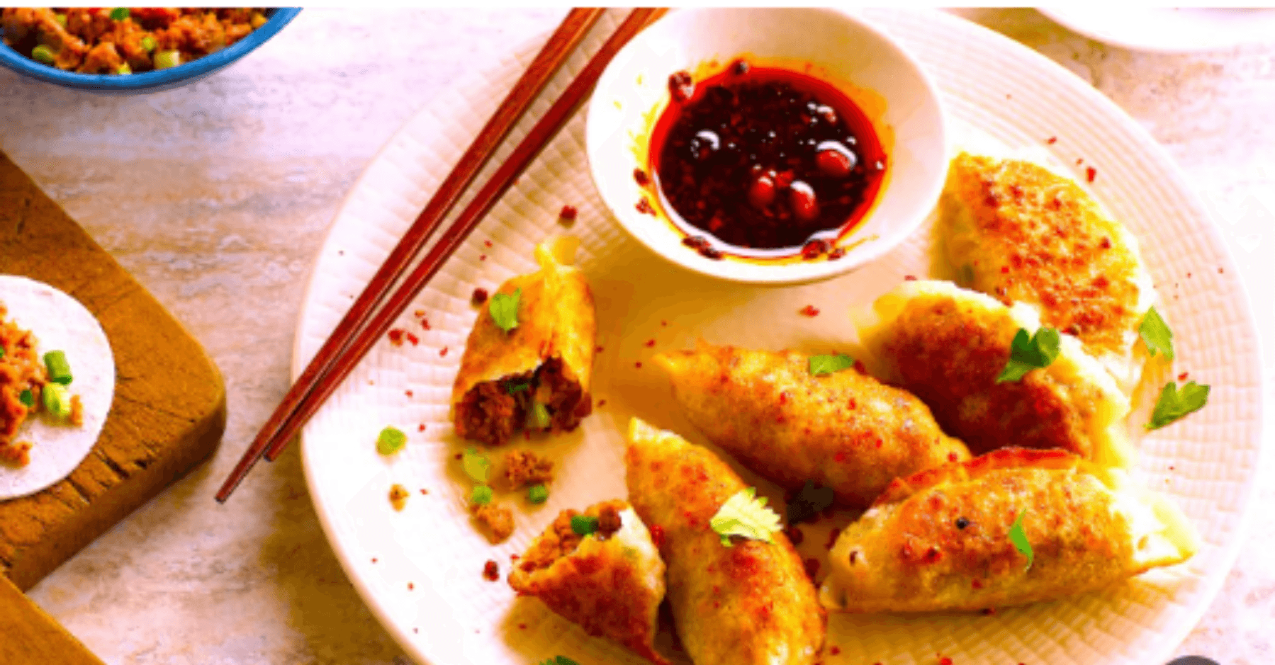 Fried Chicken Mandu