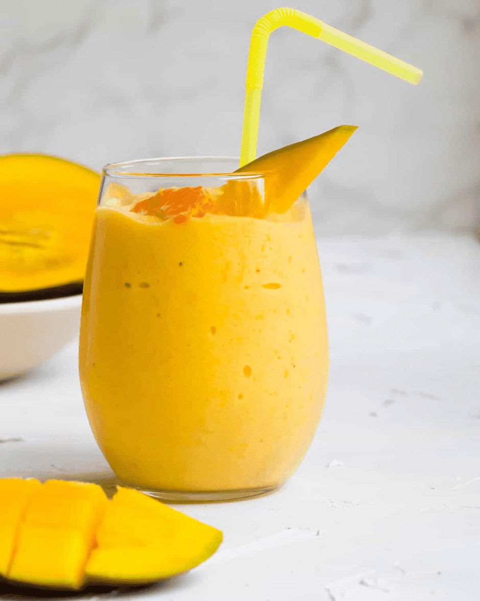 Yellow smoothie