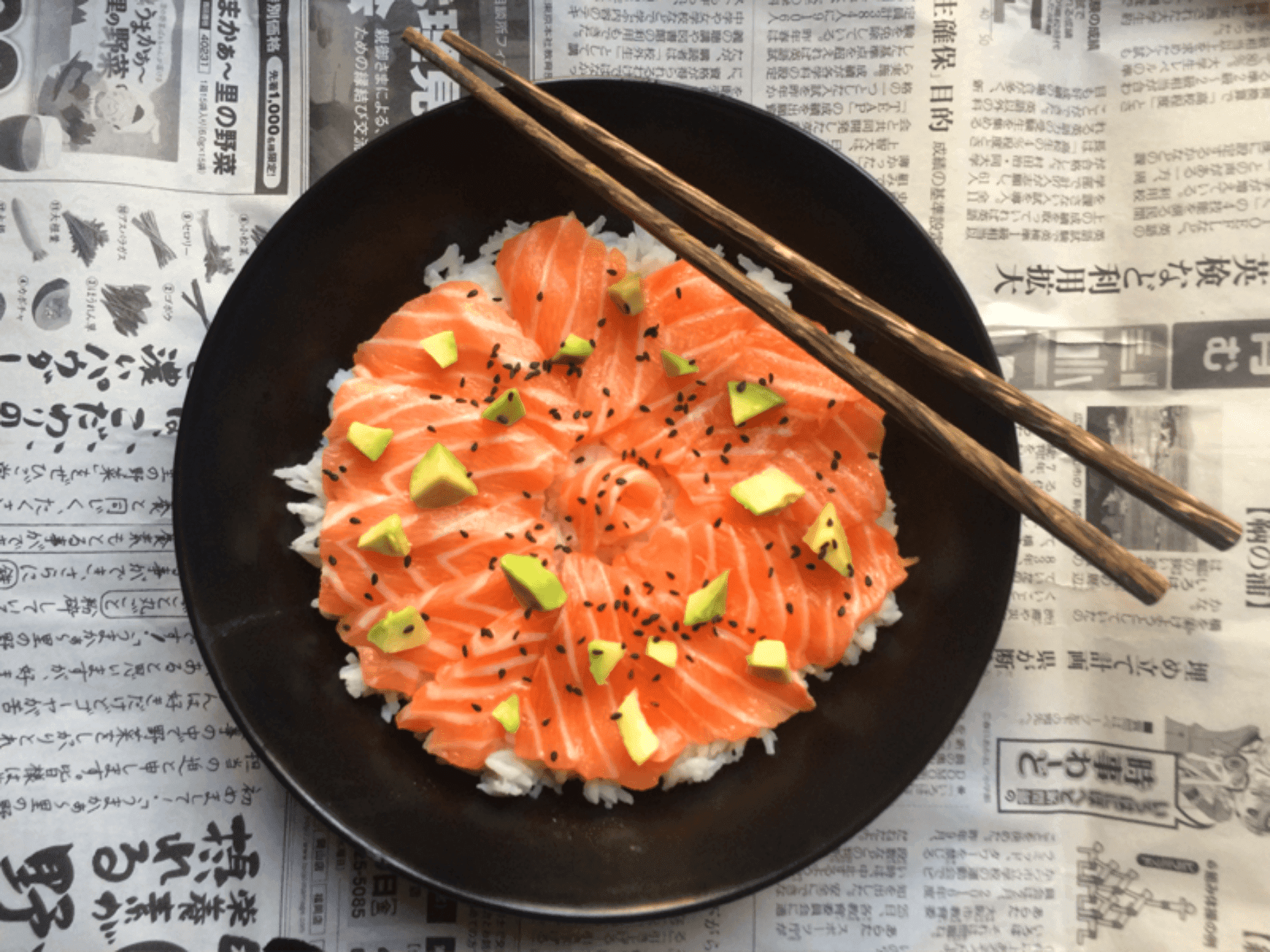 Chirashi Spicy Saumon