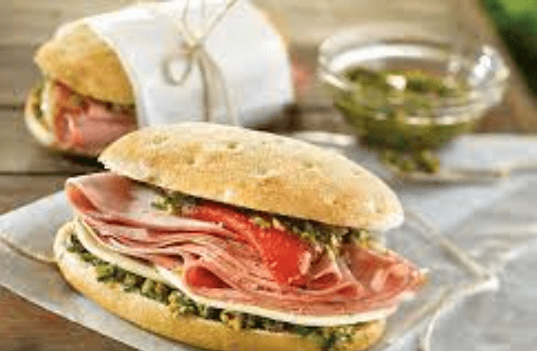 1/2 Sandwich Mortadelle