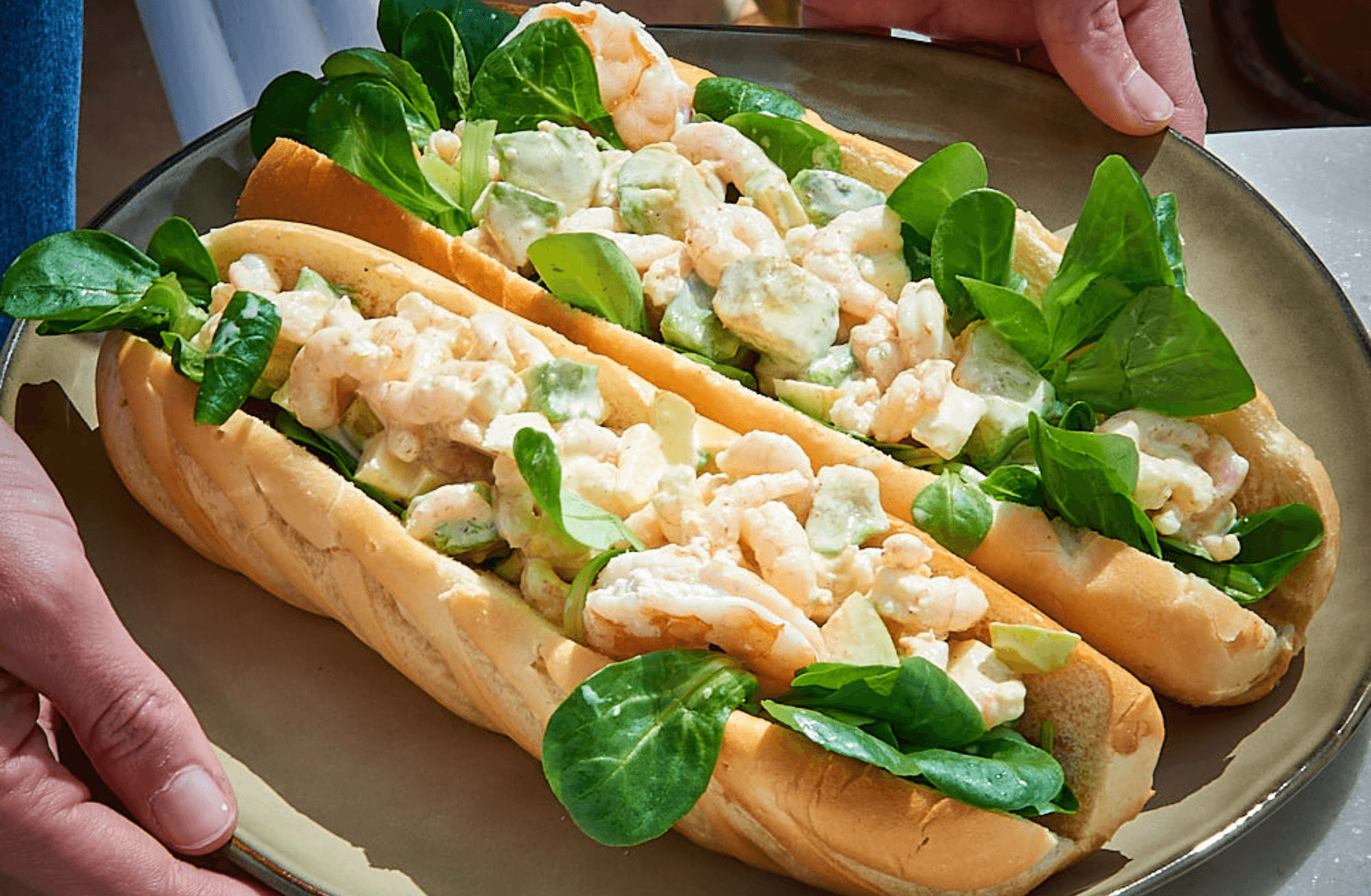 1/2 Sandwich Crevettes