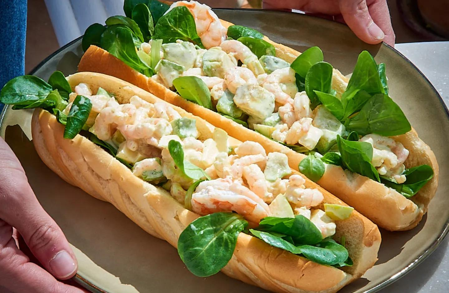 1/2 Sandwich Crevettes