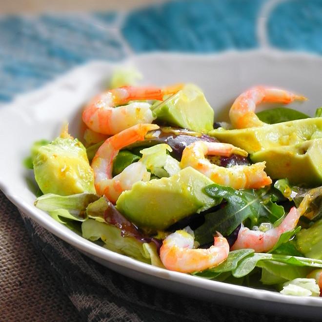 Salade Avocat Crevettes
