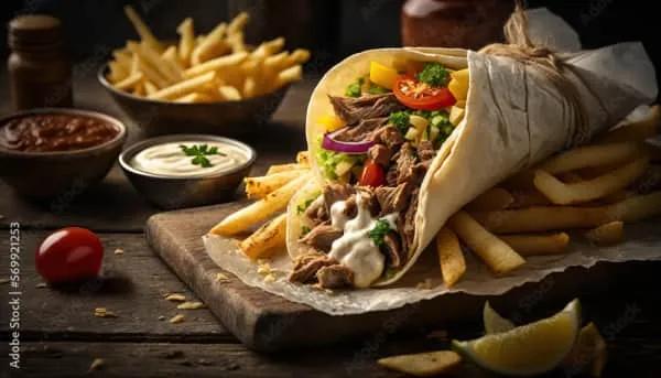 Chawarma + Frites