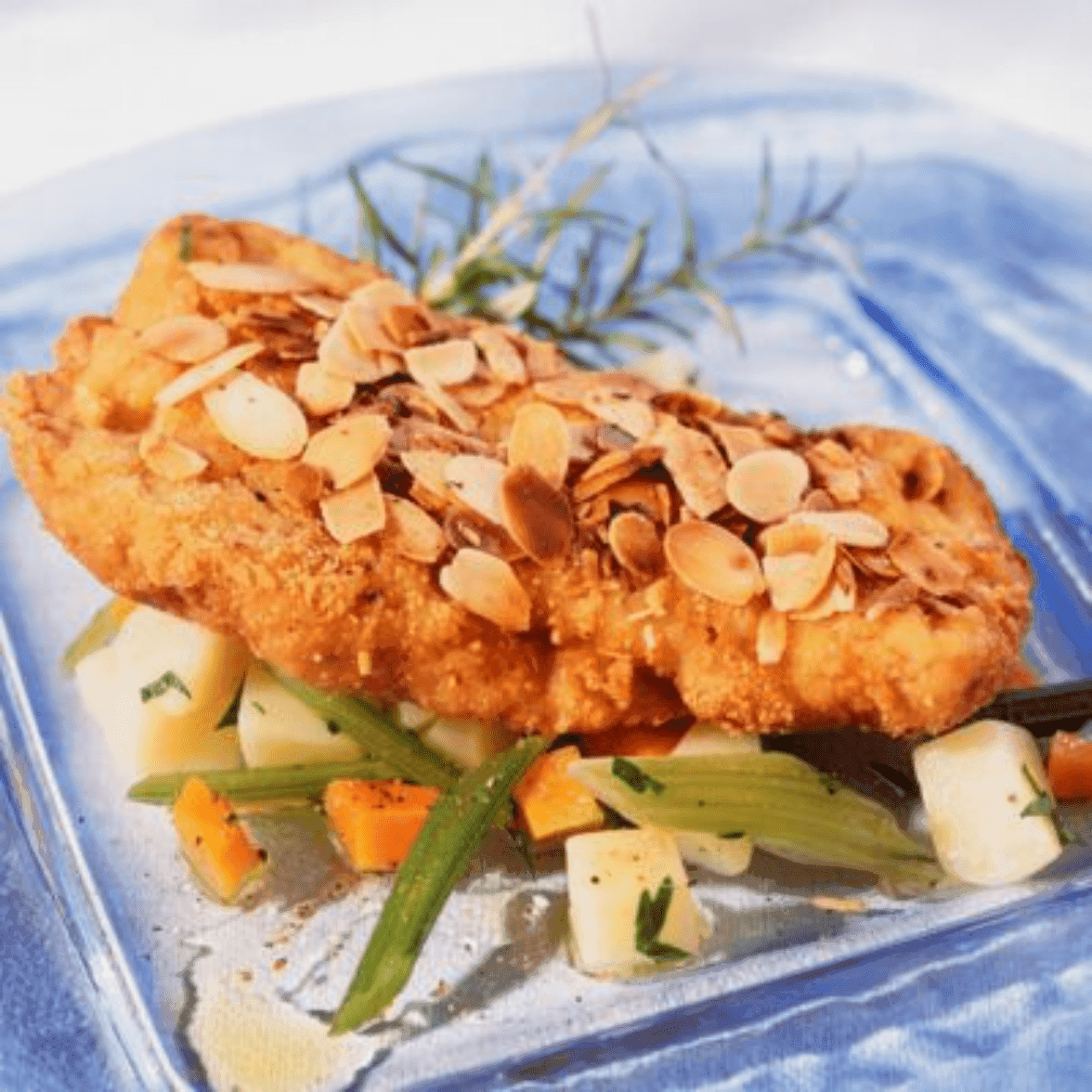 Escalope Panée  à l'Amande