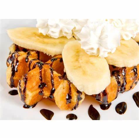 Gauffre Au Nutella Et Banane