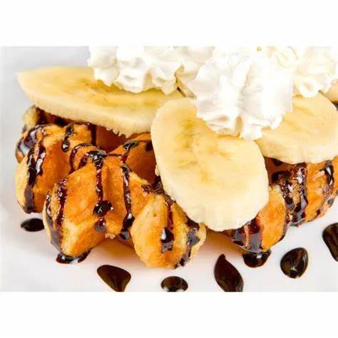 Gauffre Au Nutella Et Banane