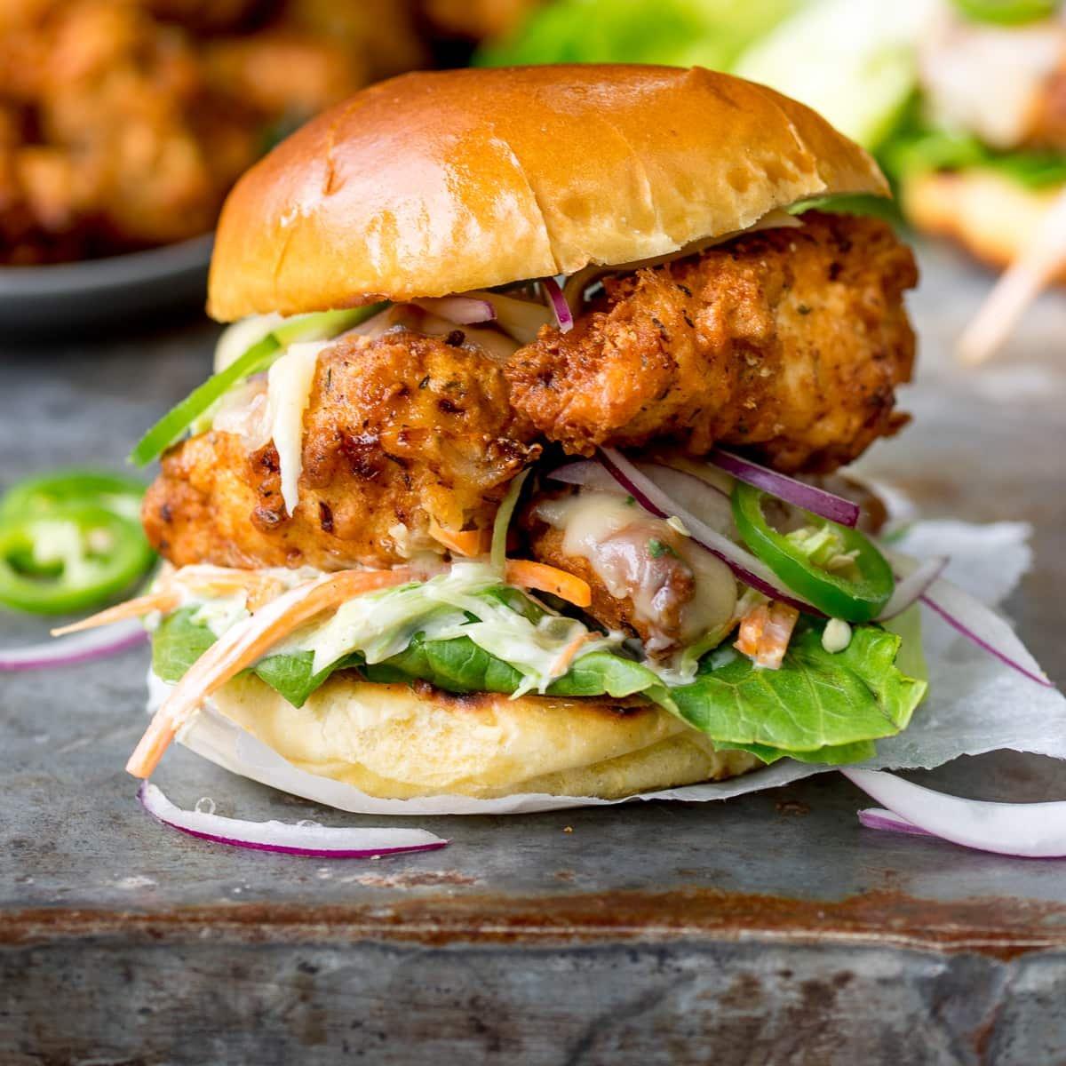 Chicken Cheese Burger