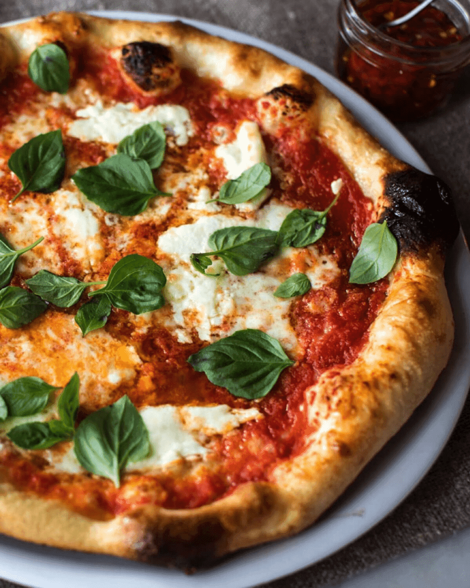 Pizza Margherita + frites gratuit